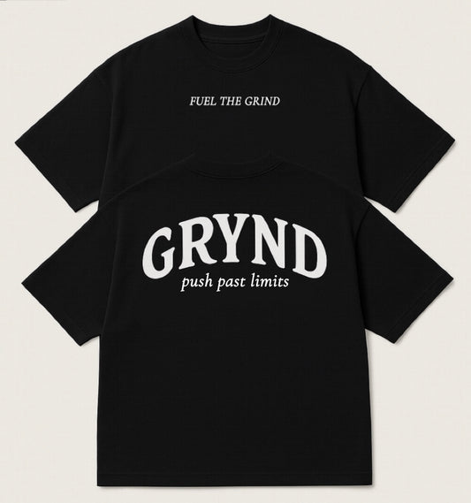 T-shirt oversized GRYND “push past limits”