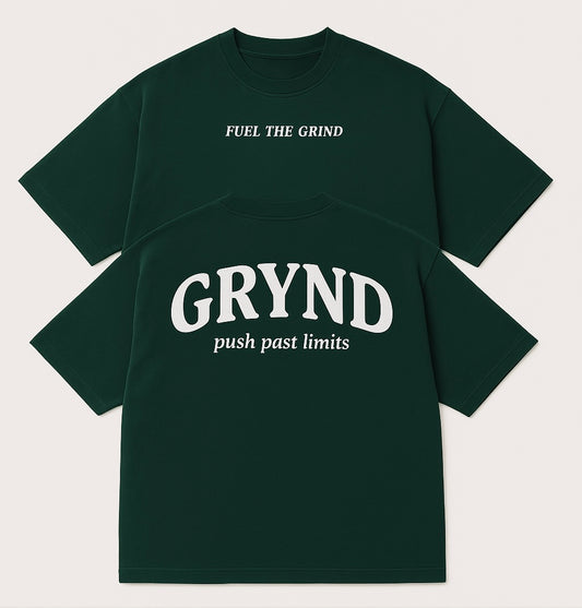 T-shirt oversized GRYND “push past limits”